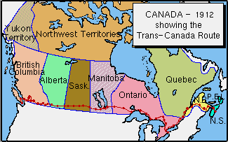 1912 map